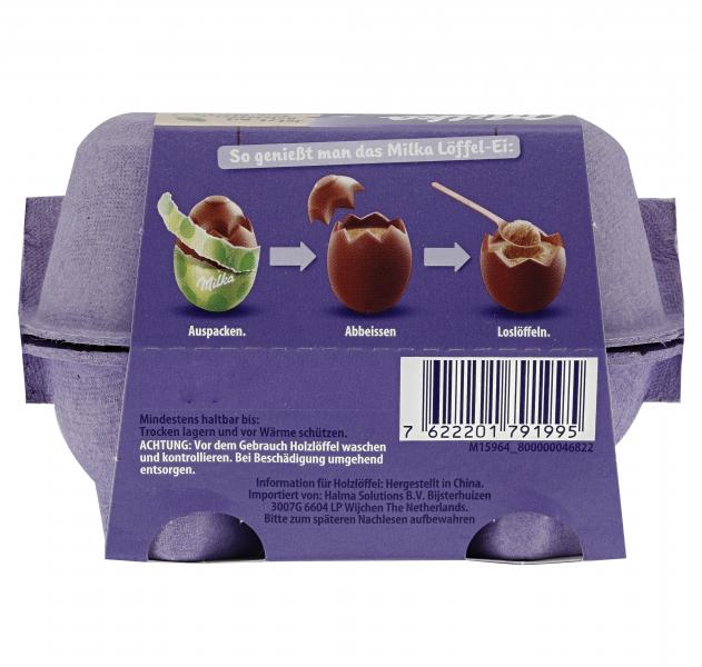 Milka Löffel Ei Haselnuss