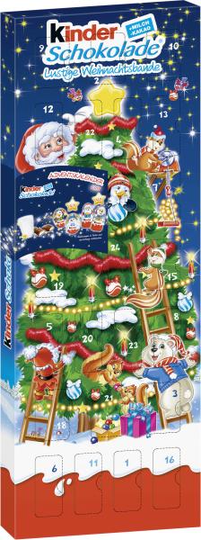 Kinder Adventskalender lustige Weihnachtsbande