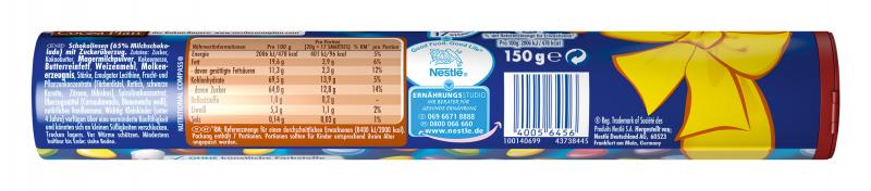 Nestlé Smarties Riesenrolle bunte Schokolinsen große Rolle