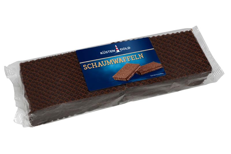 Küstengold Schaumwaffeln