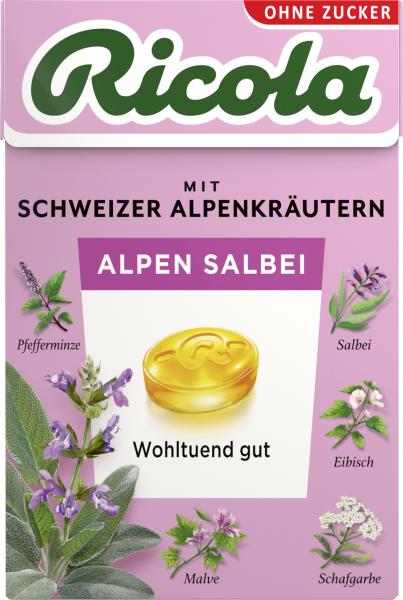 Ricola Alpen Salbei ohne Zucker