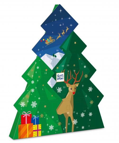 Ritter Sport Adventskalender Tanne 