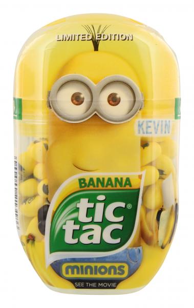 Tic Tac Banana Minions 