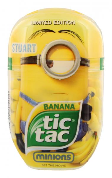Tic Tac Banana Minions 