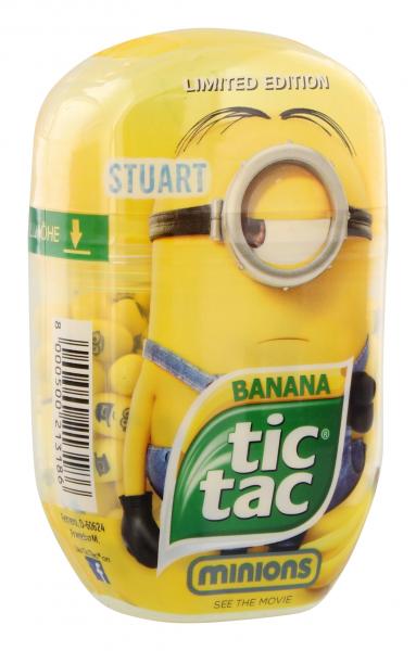 Tic Tac Banana Minions 