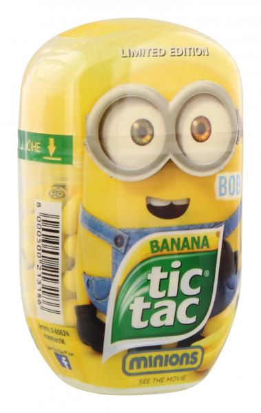 Tic Tac Banana Minions 