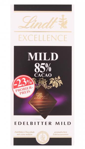 Lindt Excellence Edelbitter mild 85%