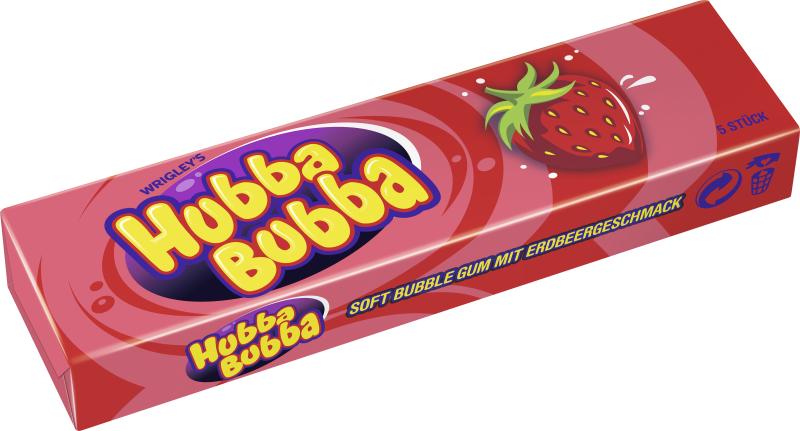Hubba Bubba Strawberry Kaugummi