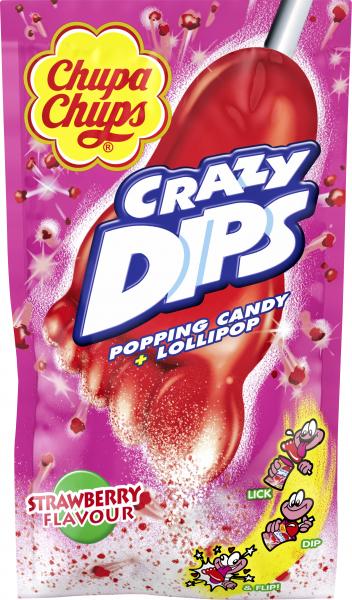 Chupa Chups Crazy Dips Erdbeere