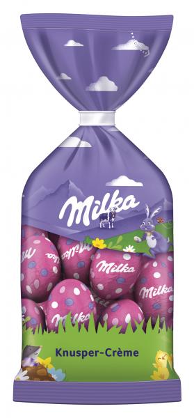 Milka Oster-Eier Knusper-Crème