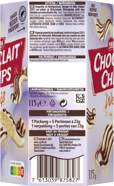 Nestlé Choclait Chips White