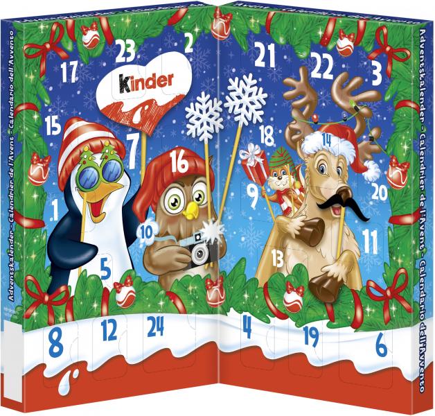 Kinder Mix Tisch-Adventskalender