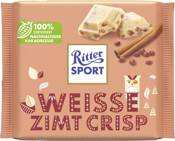 Ritter Sport Winter Weiße Zimt Crisp