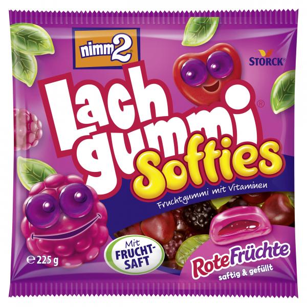 Nimm 2 Lachgummi Softies Rote Früchte