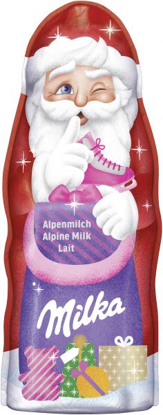 Milka Weihnachtsmann Alpenmilch
