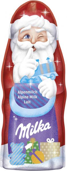 Milka Weihnachtsmann Alpenmilch