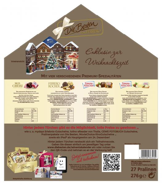 Die Besten von Ferrero Adventskalender
