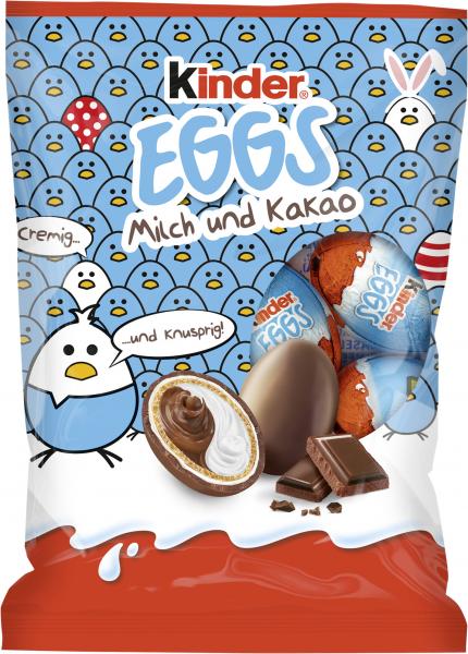 Kinder Eggs Milch und Kakao