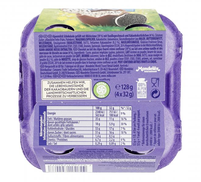 Milka Löffel Ei Oreo