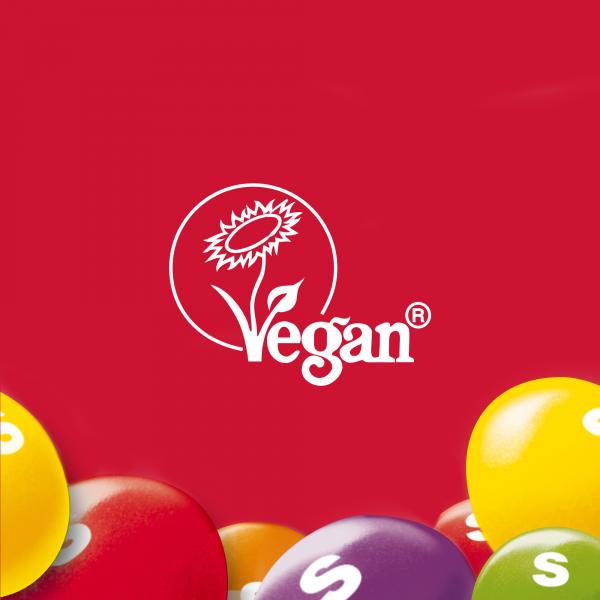 Skittles Fruits Kaubonbons Vegan