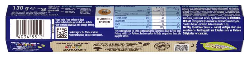 Nestlé Smarties Riesenrolle