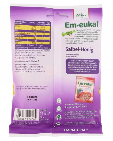 Em-eukal Hustenbonbon Salbei-Honig