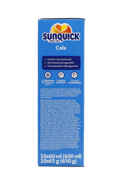 Sunquick Wassereis Cola