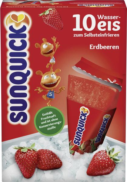 Sunquick Wassereis Erdbeeren