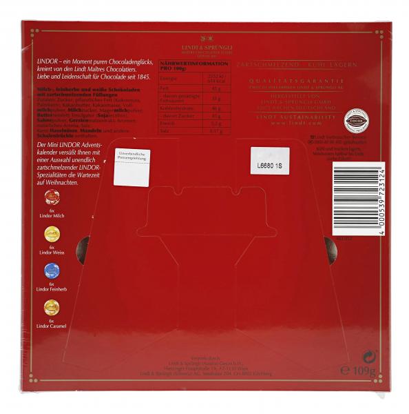 Lindt Lindor Mini-Adventskalender