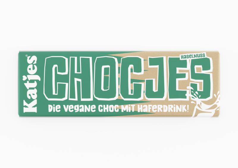 Katjes Chocjes Haselnuss Vegane Schokolade