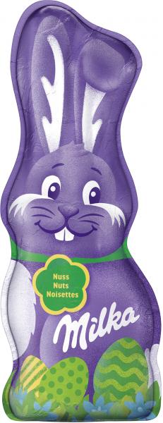 Milka Schmunzelhase Nuss