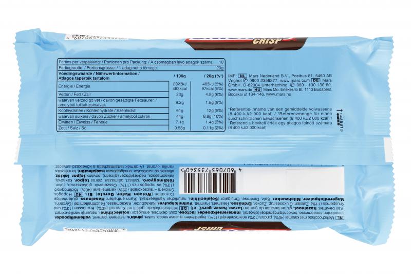 Snickers Crisp Schokoriegel Multipack