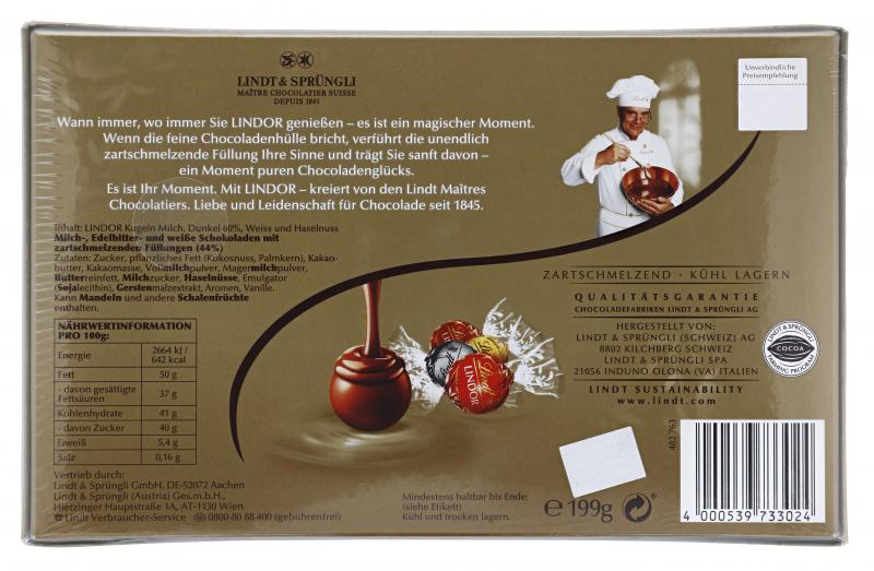 Lindt Lindor Mischung