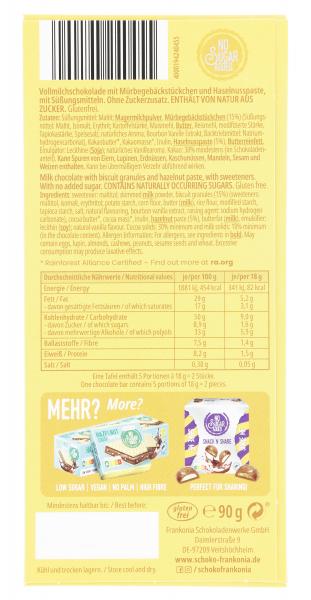 Frankonia No Sugar Added Keks Schokolade