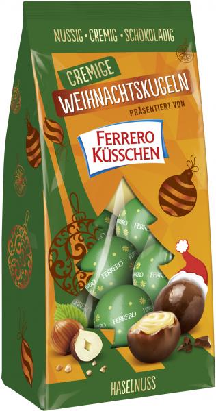 Ferrero Küsschen Cremige Weihnachtskugeln Haselnuss