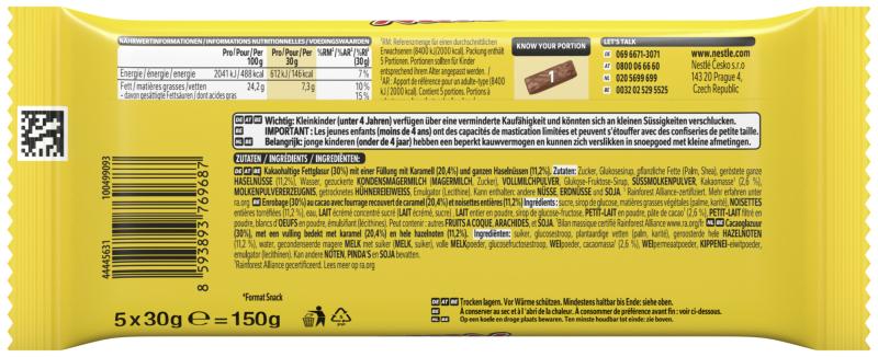 Nestlé Nuts Riegel