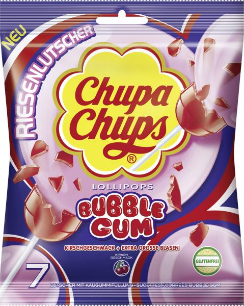 Chupa Chups Lollipops Bubble Gum Kirschgeschmack