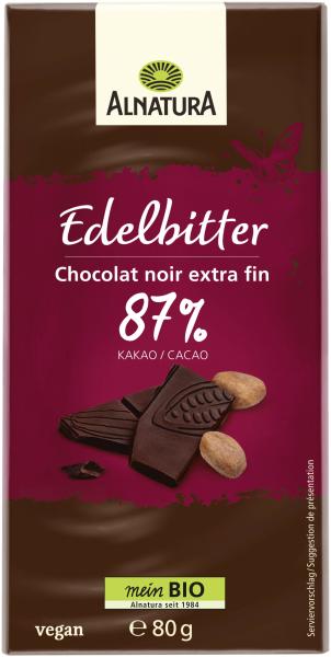 Alnatura Edelbitter Schokolade 87%