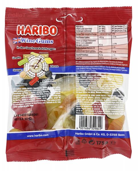 Haribo Wine Gums