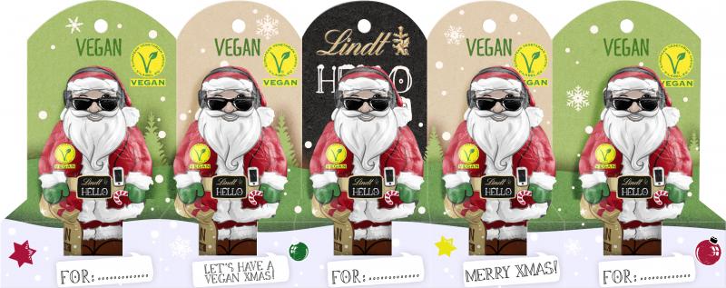 Lindt Hello Mini-Santa Vegan