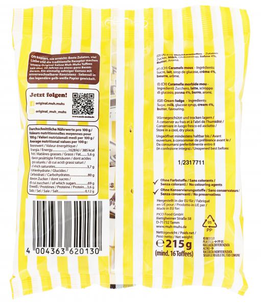Original Muh-Muhs Sahne Toffees
