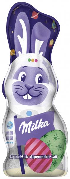 Milka Schmunzelhase Alpenmilch Design Edition