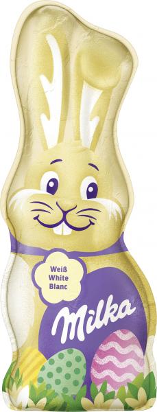Milka Schmunzelhase Weiß