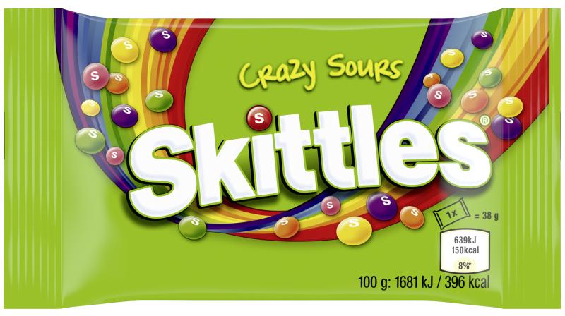 Skittles Crazy Sours