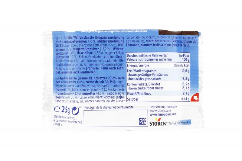 Knoppers Schnitte Black & White 8er