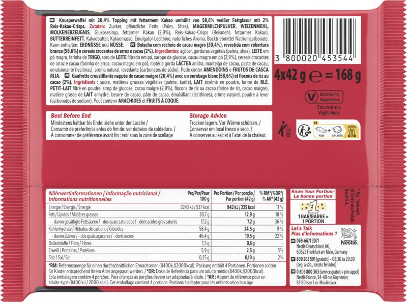 Kitkat Chunky Black & White 