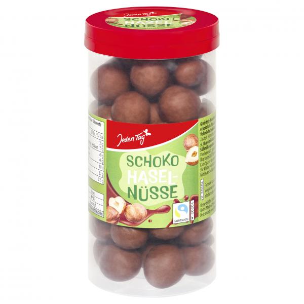 Jeden Tag Schoko Haselnüsse