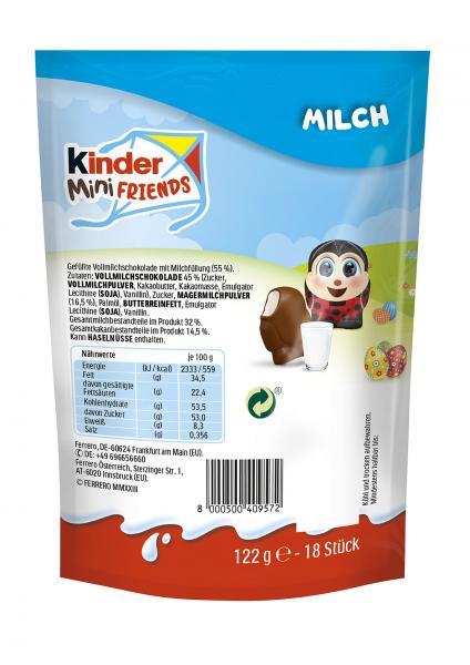 Kinder Mini Friends Milch