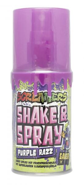 Zed Candy Screamers Shake & Spray Purple Razz