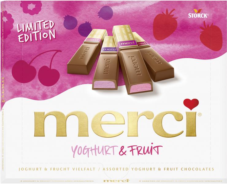 Merci Yoghurt & Fruit Vielfalt
